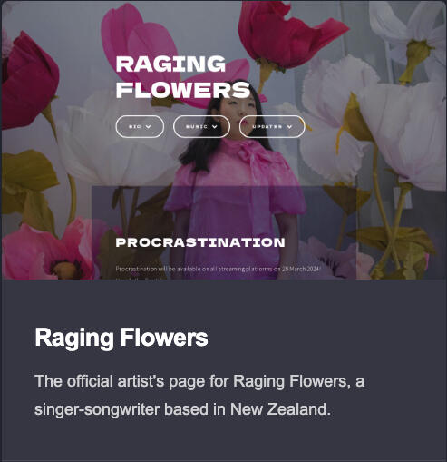 Raging Flowers